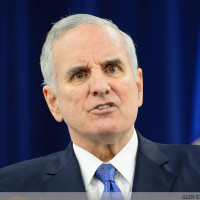Governor Dayton said he would veto the education bill  and was angry when he said he was told that not a single House Republican would vote for half-day optional pre-K .             ] GLEN STUBBE * gstubbe@startribune.com , Tuesday, May 19, 2015